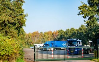 Vrachtwagenparkeerplaats
