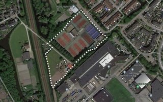 Voormalig tennispark 
