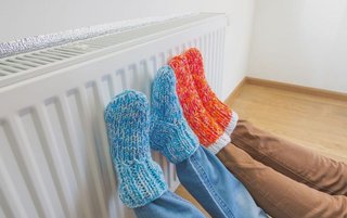 sokken op verwarming