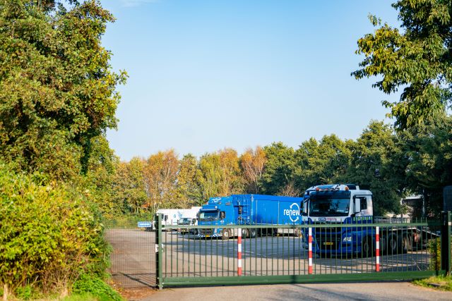 Vrachtwagenparkeerplaats