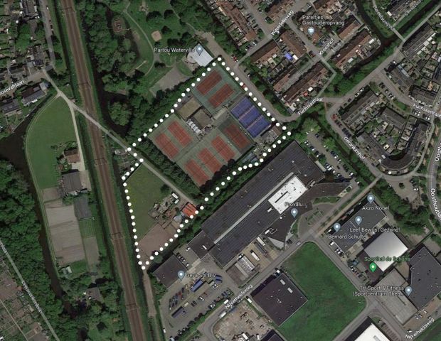 Voormalig tennispark 